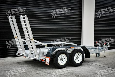 2 tonne skid steer trailers|skid steer trailers.